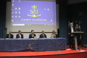 Conferencia de Jesús Ferreiro sobre seguridad en la mar, en el Centro Jovellanos. Gijón, 2018.