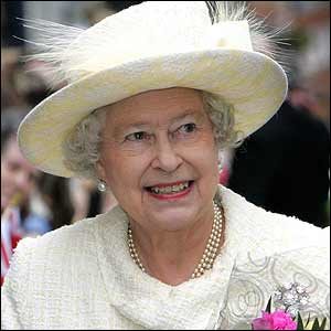 H.M. Elizabeth II, Queen of England and Northern Ireland.
